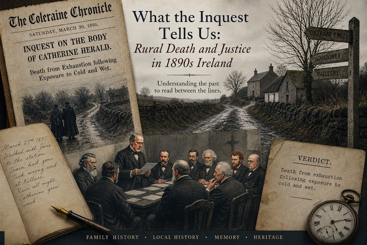 AI generated Image relating to inquest of catherine herald